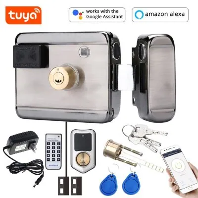 Bộ Khoá Cổng Thông Minh Tuya Smart Life