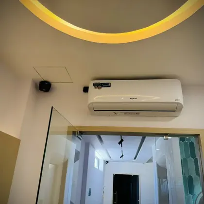 Điều hoà — hẹn giờ, giọng nói — công trình TUYA SMART LIFE