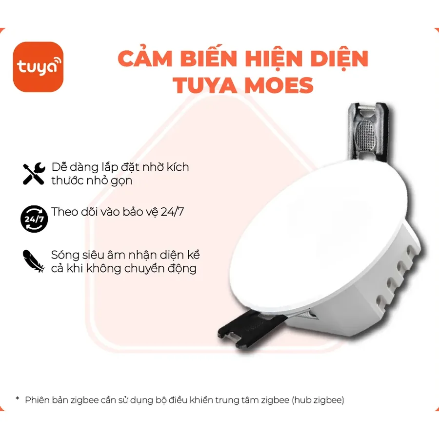 Cảm biến hiện diện Tuya Smart Life Moes
