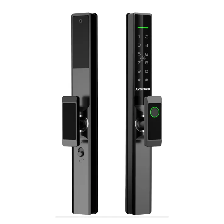 Khoá vân tay cửa nhôm Avolock AN-383-B App Wifi