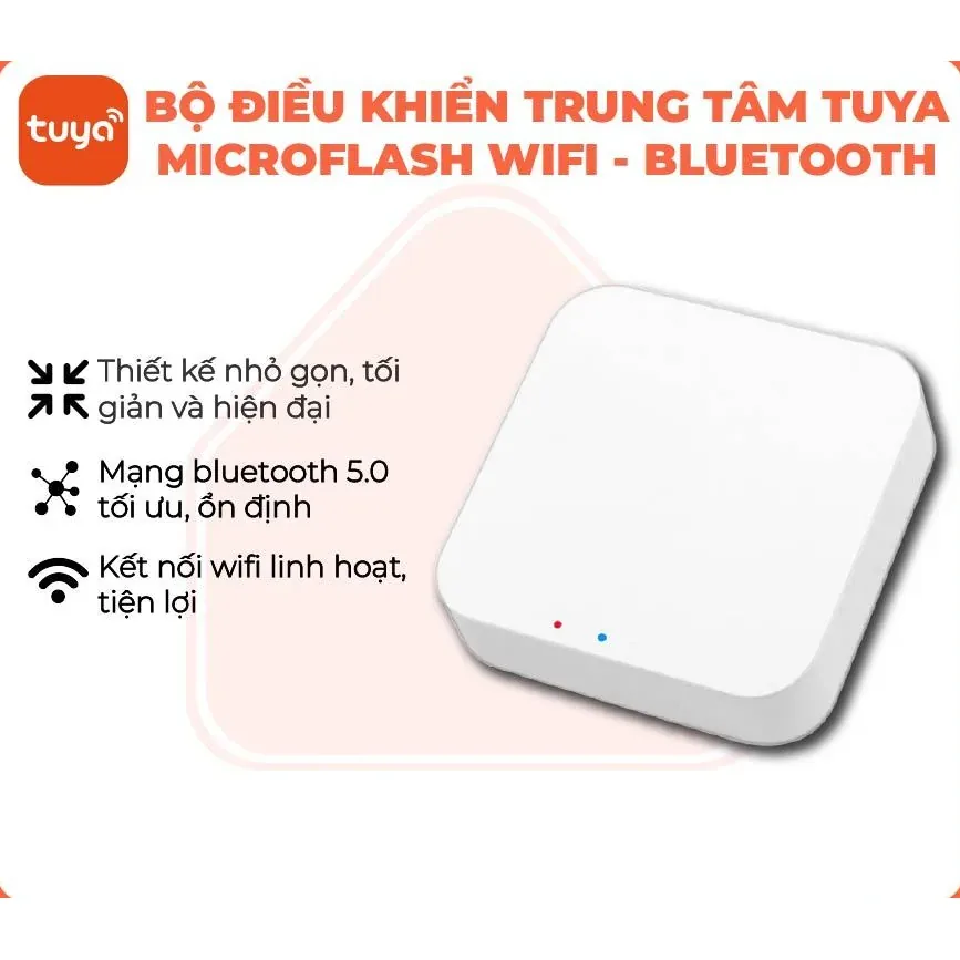 Bộ điều khiển trung tâm Tuya Smart Life Microflash Wifi – Bluetooth