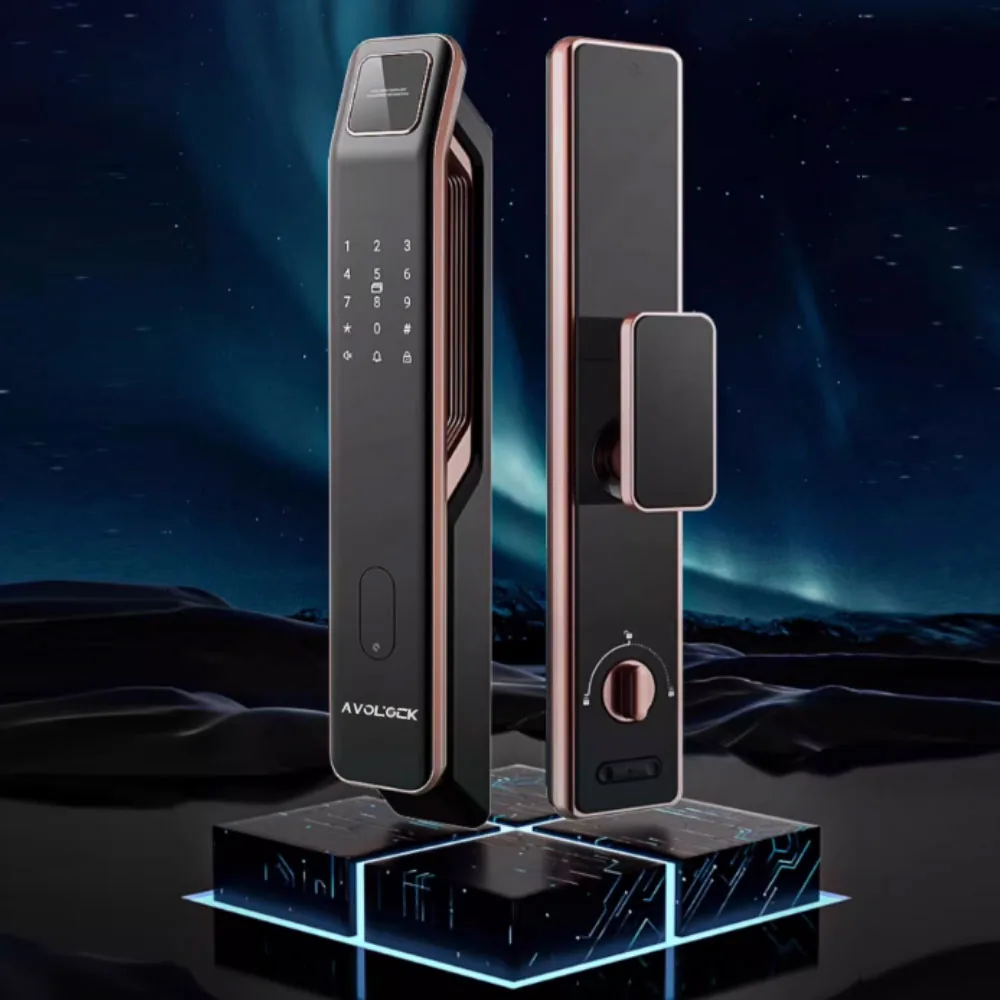 Khoá vân tay Avolock AL-89FRV-B nhận diện khuôn mặt Face ID