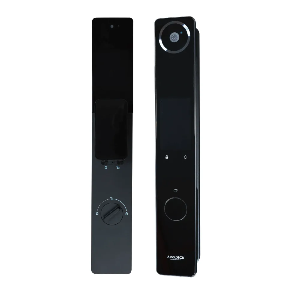 Khoá vân tay Avolock AL-83FRVT-B nhận diện khuôn mặt Face ID, App Wifi