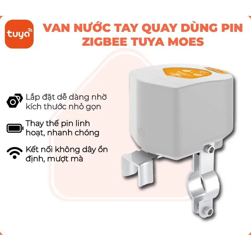 Van nước tay quay Tuya Smart Life Moes