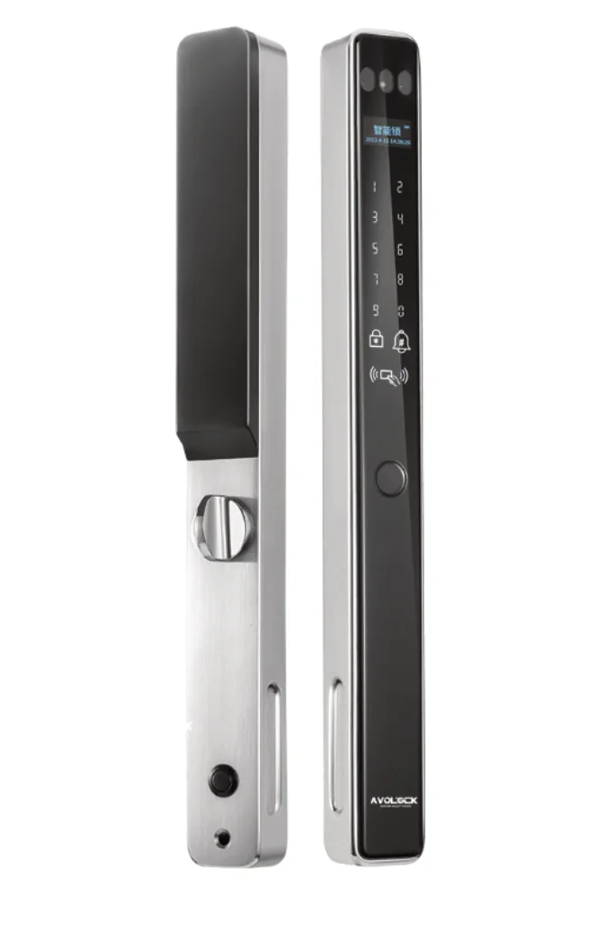 Khoá vân tay cửa nhôm Avolock AN-399F Face ID, App Tuya Smart Life