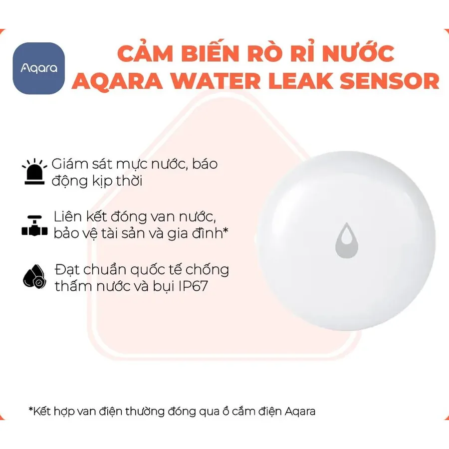 Cảm biến rò rỉ nước Aqara