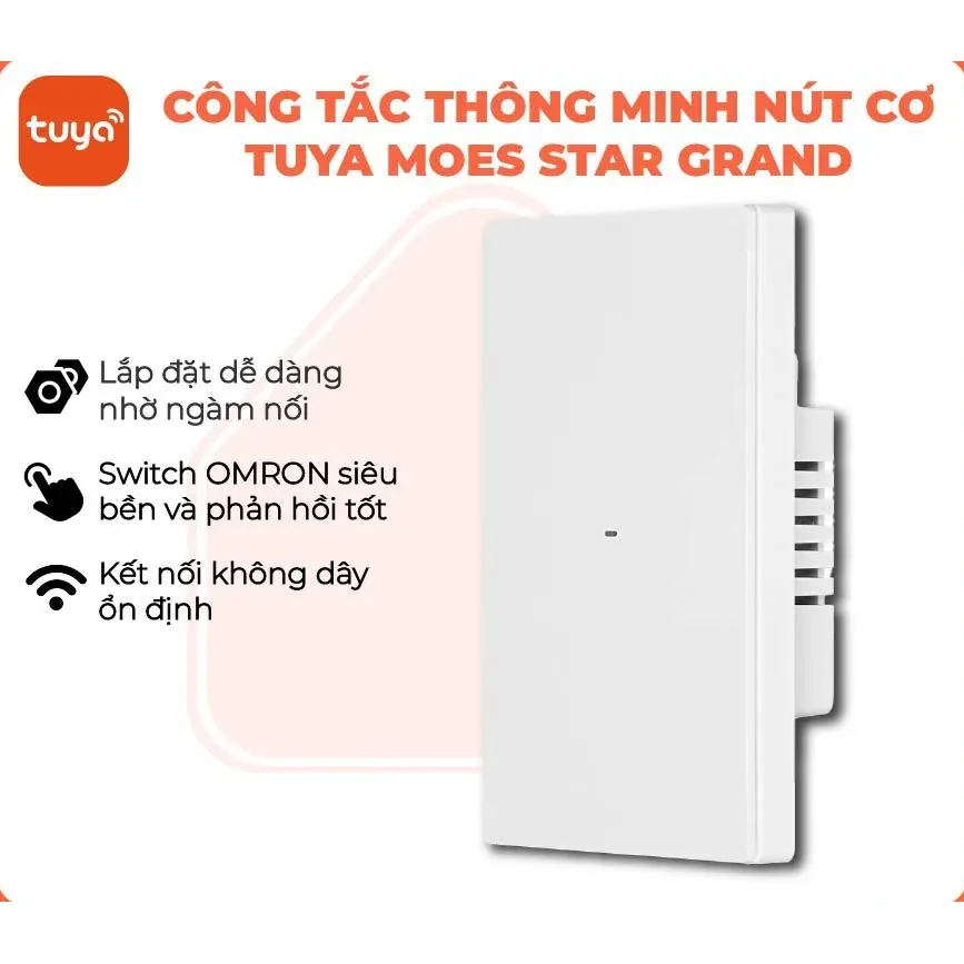 Công tắc thông minh Tuya Smart Life Moes Star Grand