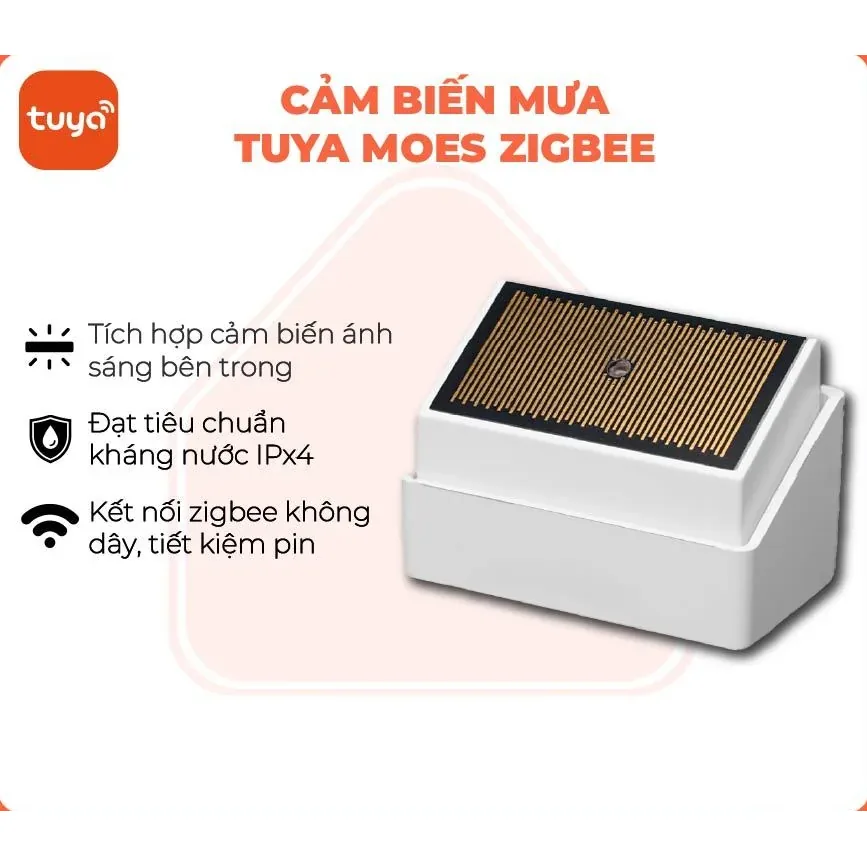 Cảm biến mưa và ánh sáng Tuya Smart Life Moes