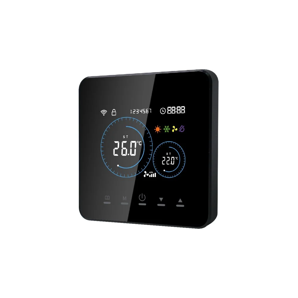 Bộ điều khiển nhiệt độ VRF màn TFT màu ACMELEC AE-5502, WiFi, Zigbee