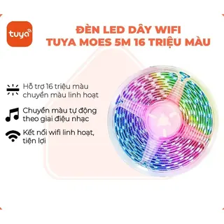 Đèn LED dây wifi RGB Tuya Smart Life Moes 5M