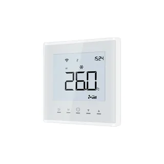 Bộ điều khiển nhiệt độ VRF màn LCD trắng ACMELEC AE-5503-DB, WiFi, Zigbee