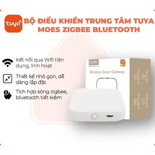 Bộ điều khiển trung tâm Tuya Smart Life Moes Wifi – Zigbee Bluetooth