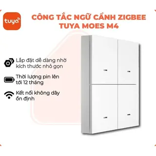 Công tắc ngữ cảnh Tuya Smart Life Moes M4