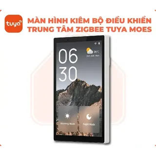 Màn hình bộ điều khiển trung tâm Zigbee Tuya Smart Life Moes – Chữ nhật