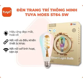 Đèn decor trang trí wifi thông minh Tuya Smart Life Moes Edison