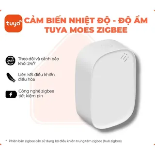 Cảm biến nhiệt độ – độ ẩm Tuya Smart Life Moes