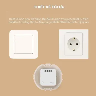 Module tắt bật 1 kênh Aqara T1 không dây nguội