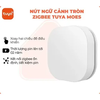 Công tắc ngữ cảnh zigbee Tuya Smart Life Moes nút vuông