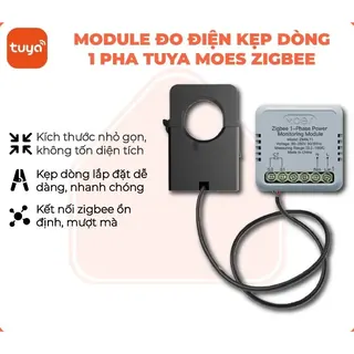 Công tơ điện kẹp dòng Tuya Smart Life Moes