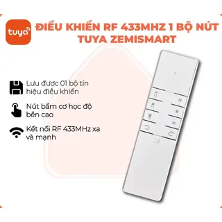 Điều khiển rèm RF 1-9 kênh Tuya Smart Life Zemismart